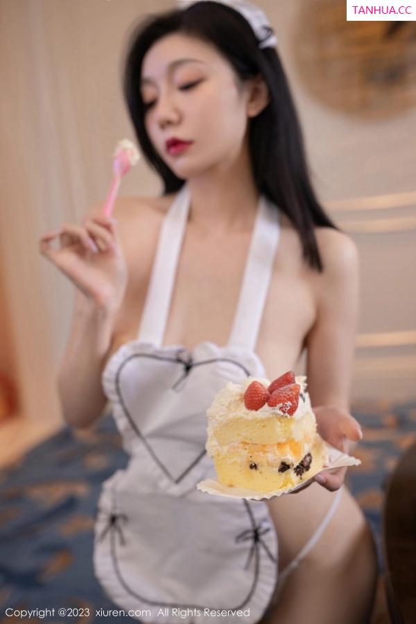 安然Maleah  [XiuRen]高清写真图 2023.04.11 No.6556 安然anran 女仆服美腿第19张图片